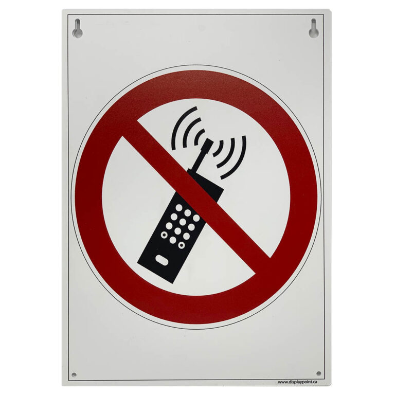 No Cell-phone Sign